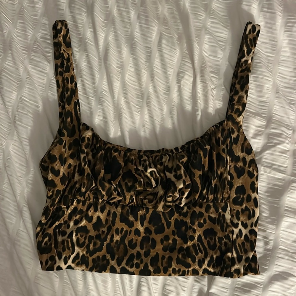 Cheetah Crop Top